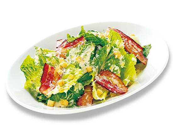 特製ベーコンとロメインレタスのシーザーサラダ Special Bacon & Romaine Lettuce Caesar Salad