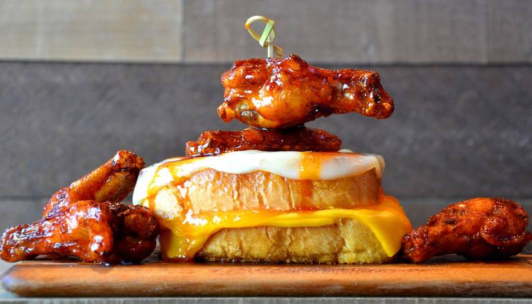 Triple Cheese and Wings