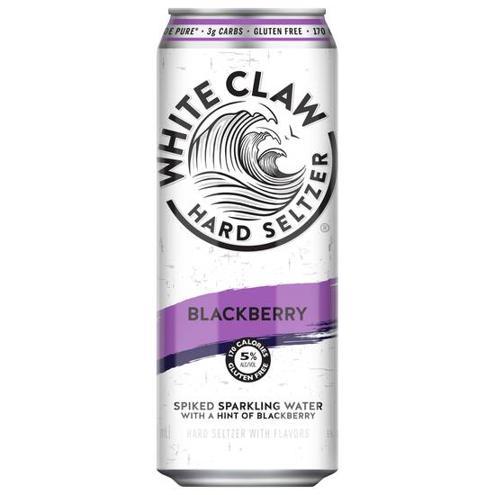 White Claw Blackberry Hard Seltzer (19.2 fl oz)