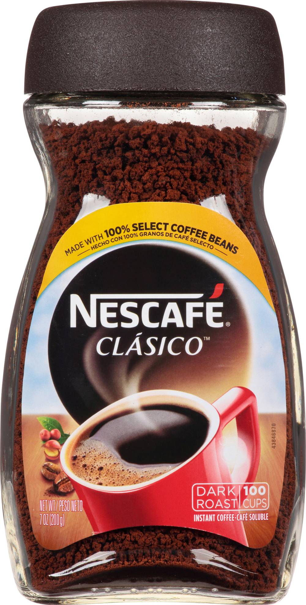 Nescafé Clasico Instant Dark Roast Coffee (7 oz)