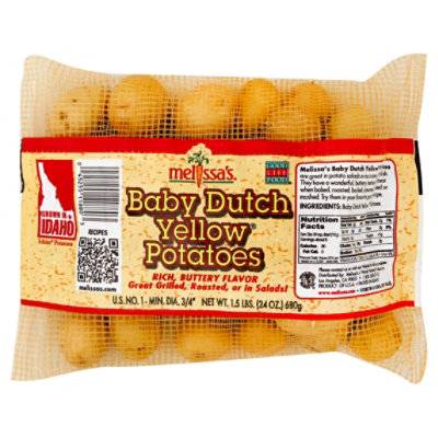 Baby Dutch Yellow Potatoes - 24 Oz