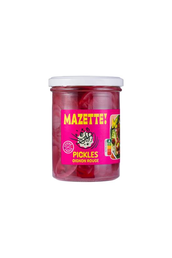 Mazette - Pickles oignon bio