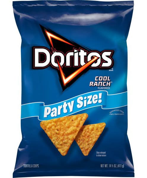 Doritos Tortilla Chips Cool Ranch Flavored
