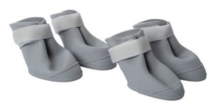 Pet Rain Boots Extra Large Gray