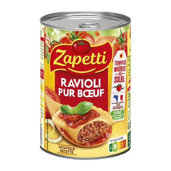Zapetti - Ravioli pur bœuf français