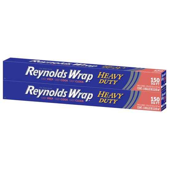 Reynolds Wrap Heavy Duty Aluminum Foil (2 x 150 sq ft)