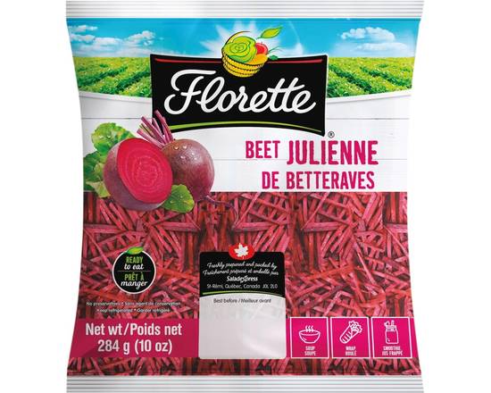 Florette · Betterave Julienne (284 g) - Beet julienne (284 g)