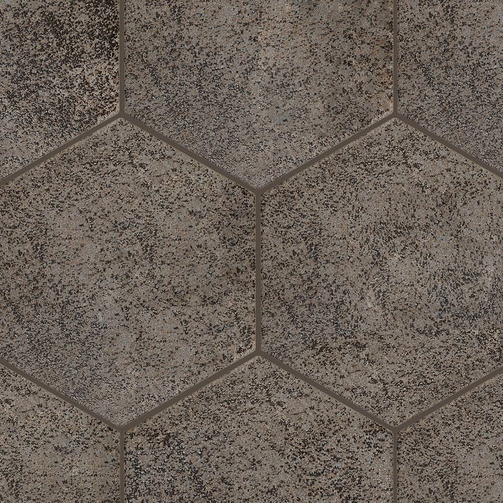 allen + roth Allen and Roth Metallic Hex 8-in x 9-in Matte Porcelain Floor and Wall Tile (0.376-sq. ft/ Piece) | LW21102517