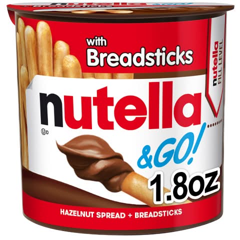 Nutella & GO! Breadsticks Snack Cup, 1.8oz