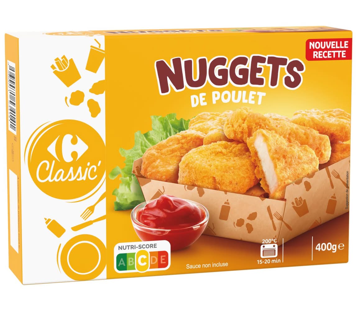 Carrefour Classic' - Nuggets de poulet (400g)