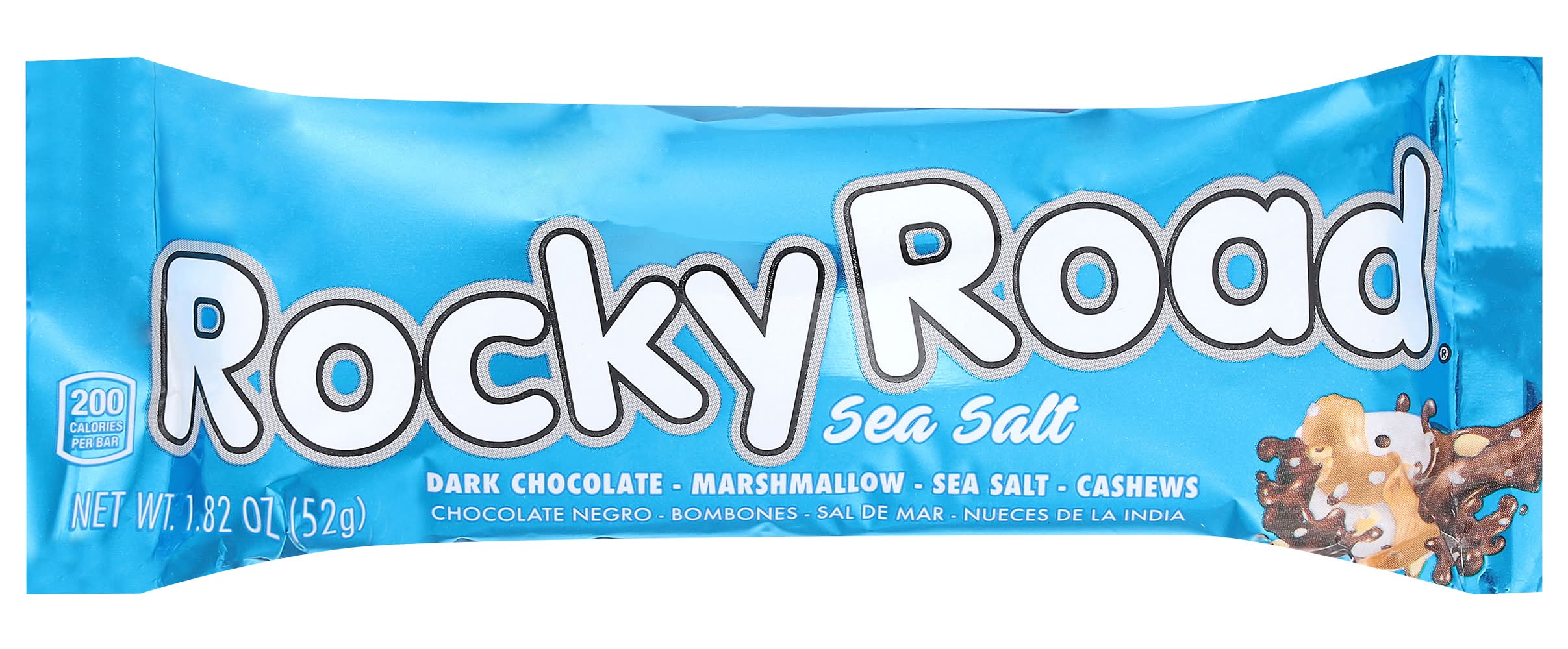 Rocky Road Marshmallow Coated With Dark Chocolate & Sea Salt (1.9 oz)