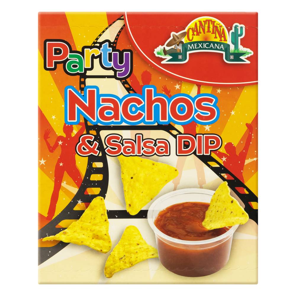 Cantiña mexicana nachos & salsa dip party