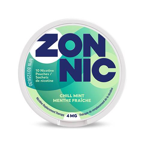 Zonnic Mini Chill Mint 4mg - 10 Nicotine Pouches