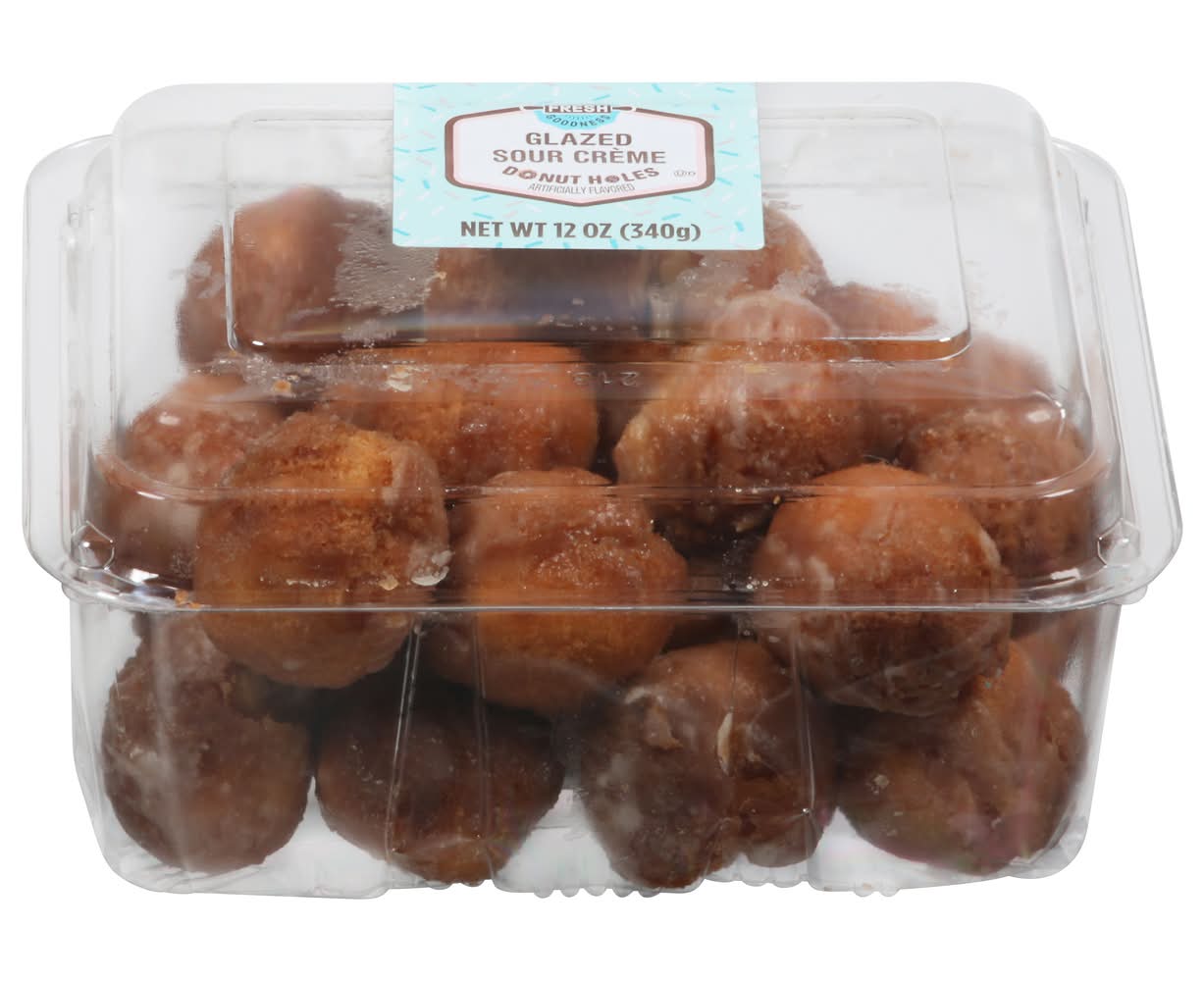 Bakery Fresh Goodness Glazed Sour Creme Donut Holes (12 oz)