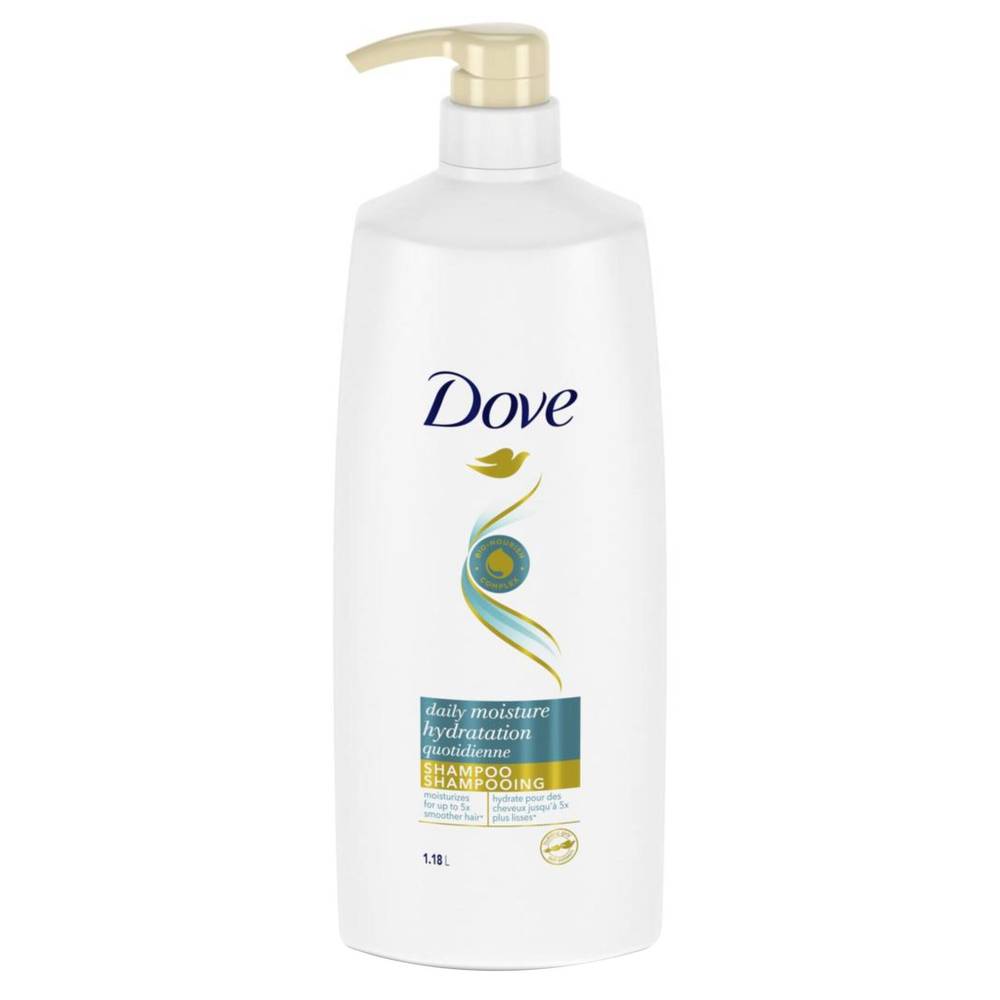 Dove Shampooing hydratation quotidienne (1.2 L) - Daily moisture hydration shampoo (1.2 L)