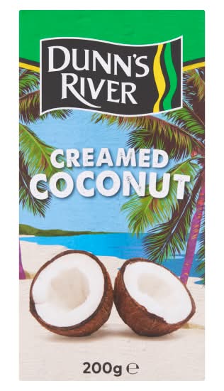 Dunn's River Creamed Coconut (200g)