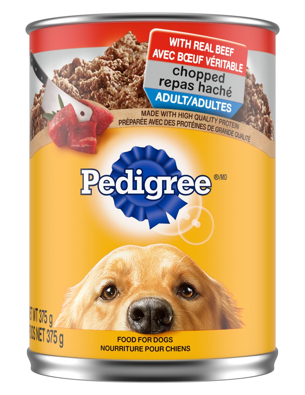 Pedigree Wet Chopped Ground Beef Dinner (375 g)