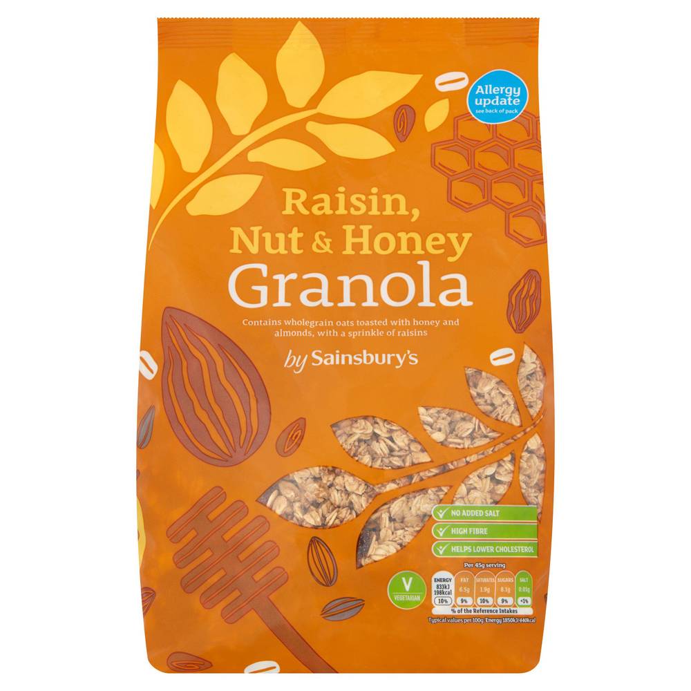 Sainsbury's Granola, Raisin, Nut & Honey 1kg