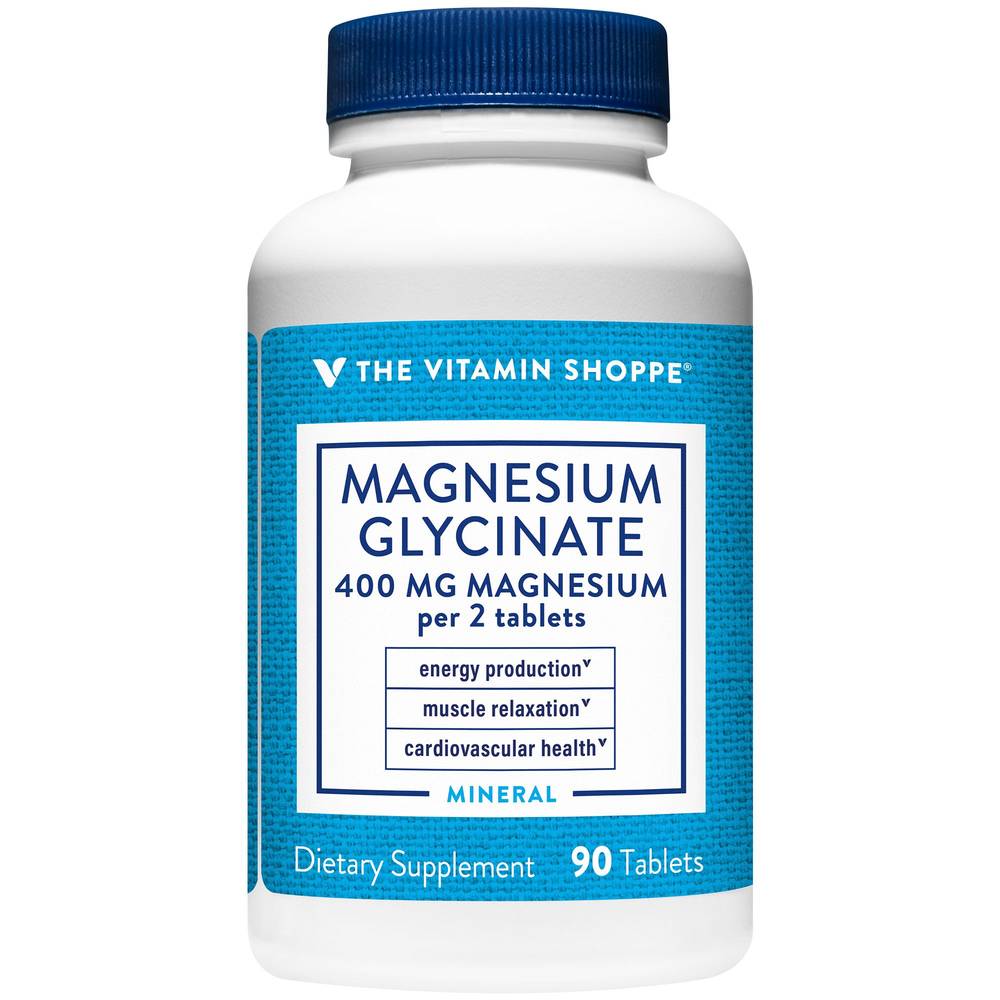 The Vitamin Shoppe Magnesium Glycinate 400 mg