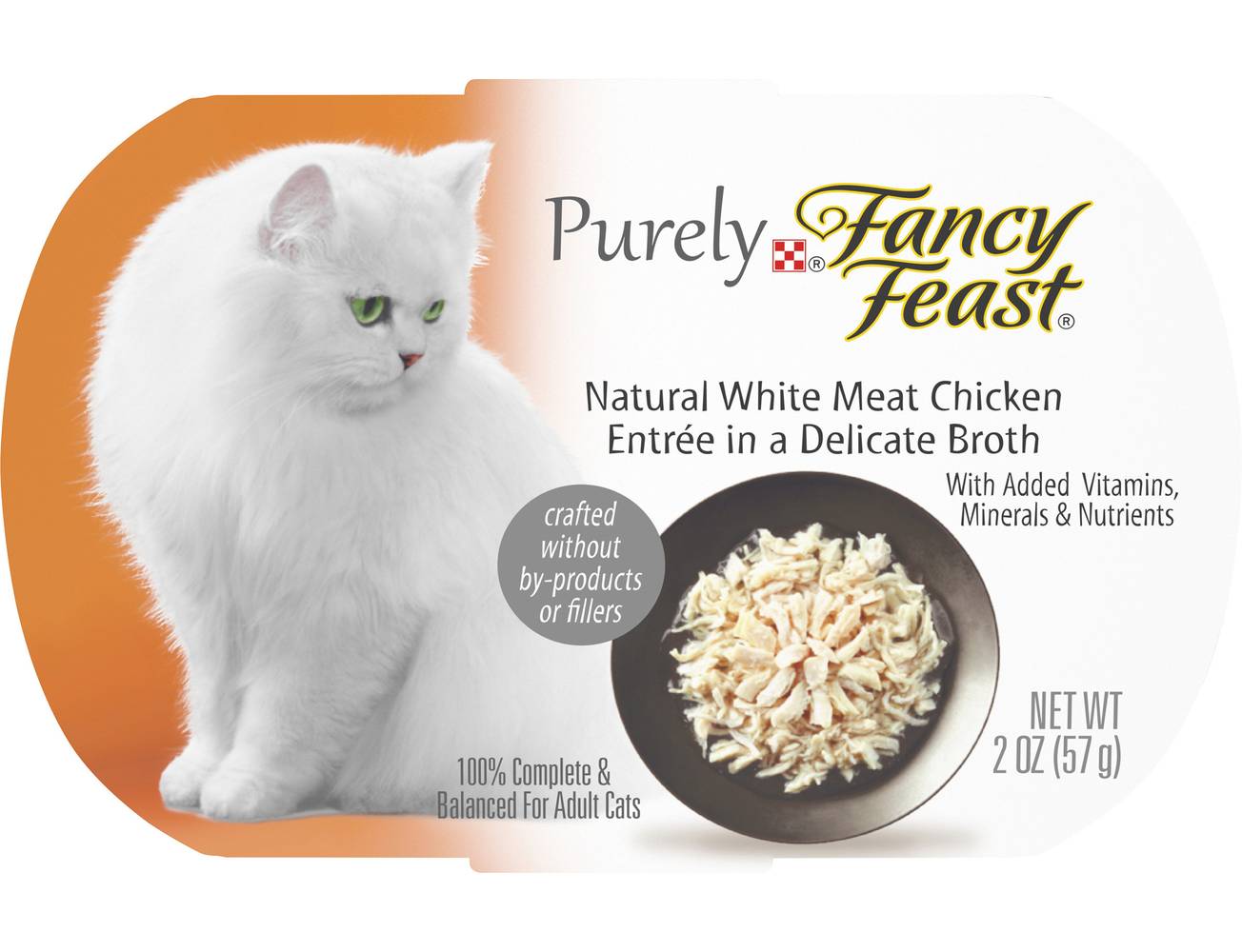 Fancy Feast Purely Natural White Meat Chicken Adult Wet Cat Food (2 oz)