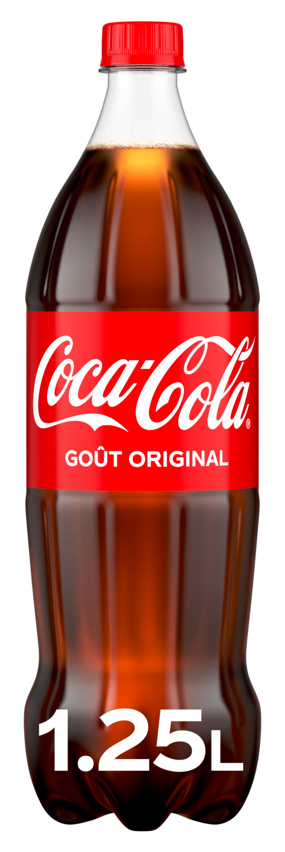 Coca-Cola - Soda rafraîchissant, original (1,25L)