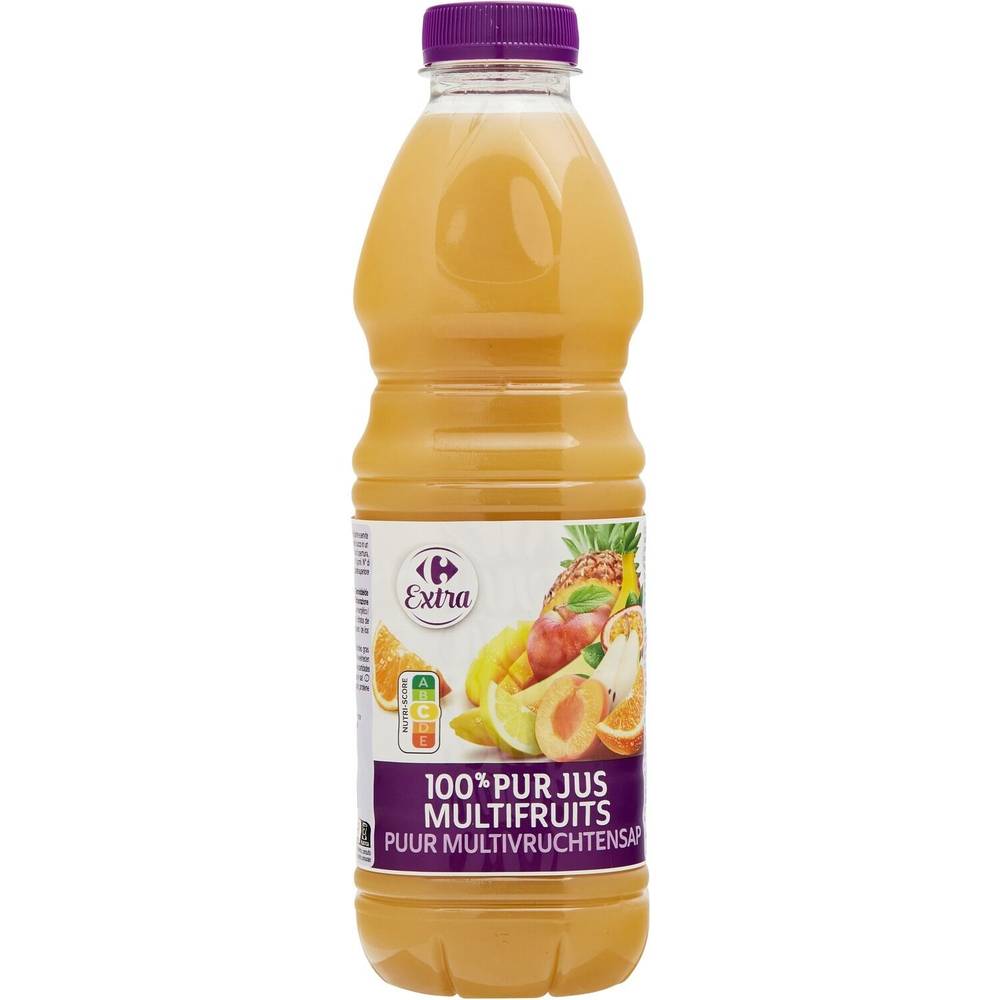 Jus de fruits multifruits CARREFOUR EXTRA - la bouteille d'1L