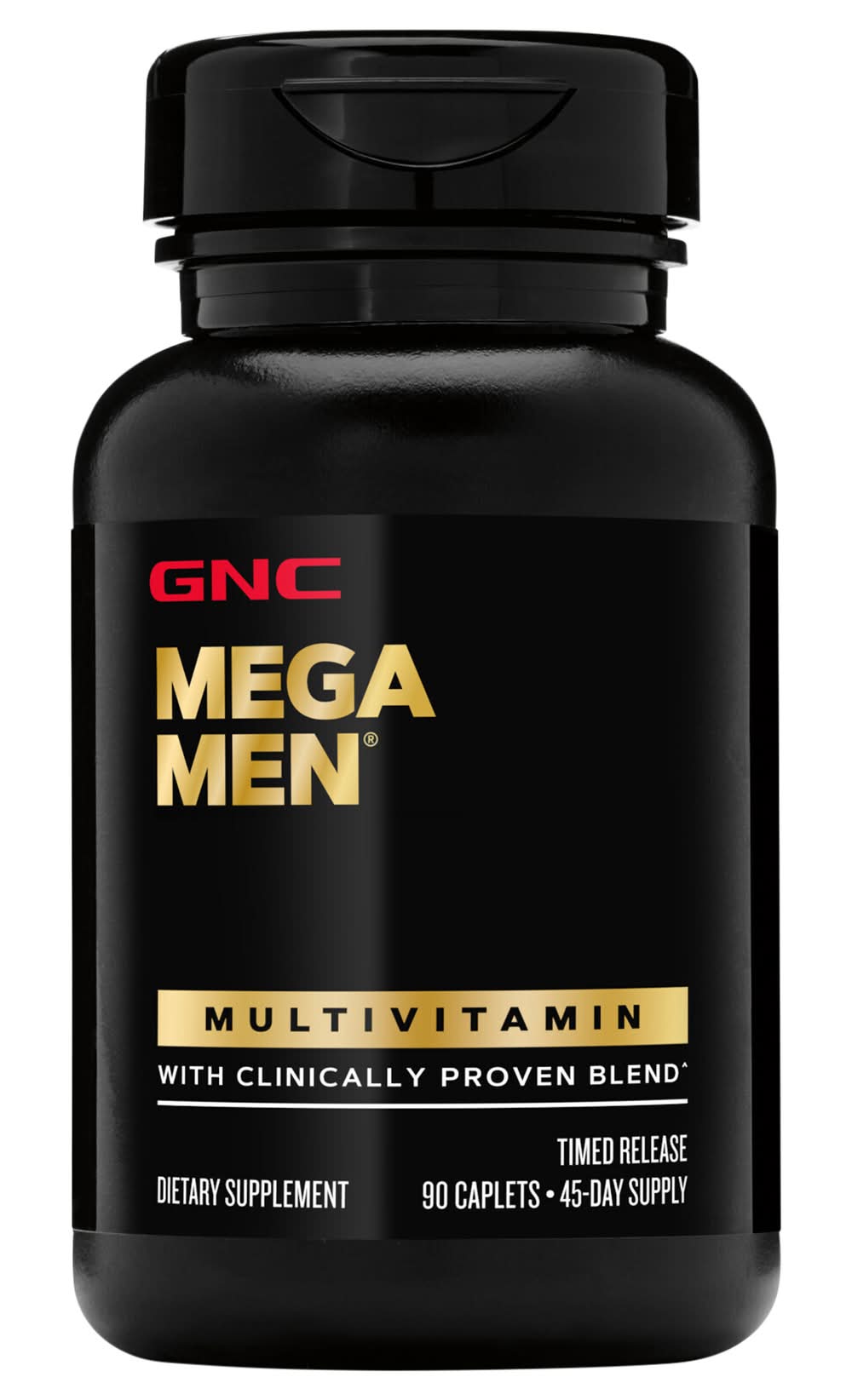 GNC Mega Men Time Release Multivitamin Caplets (90 ct)