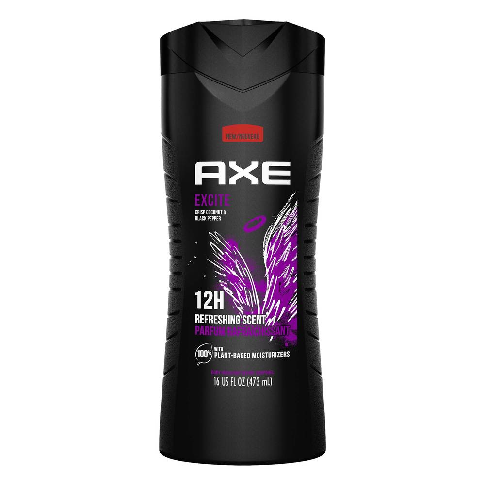 Axe Excite Coconut & Black Pepper Scented Body Wash