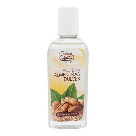 Aceite de almendras dulces Wetts 125 ml