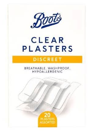 Boots Discreet Clear Plasters (20 pack)
