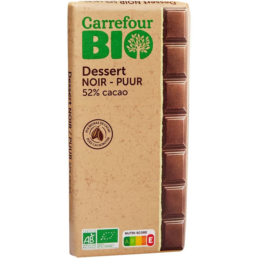 Carrefour - Dessert pâtissier au chocolat bio