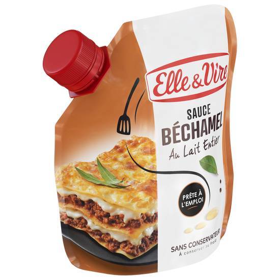 Sauce béchamel au lait entier - elle & vire - 33cl