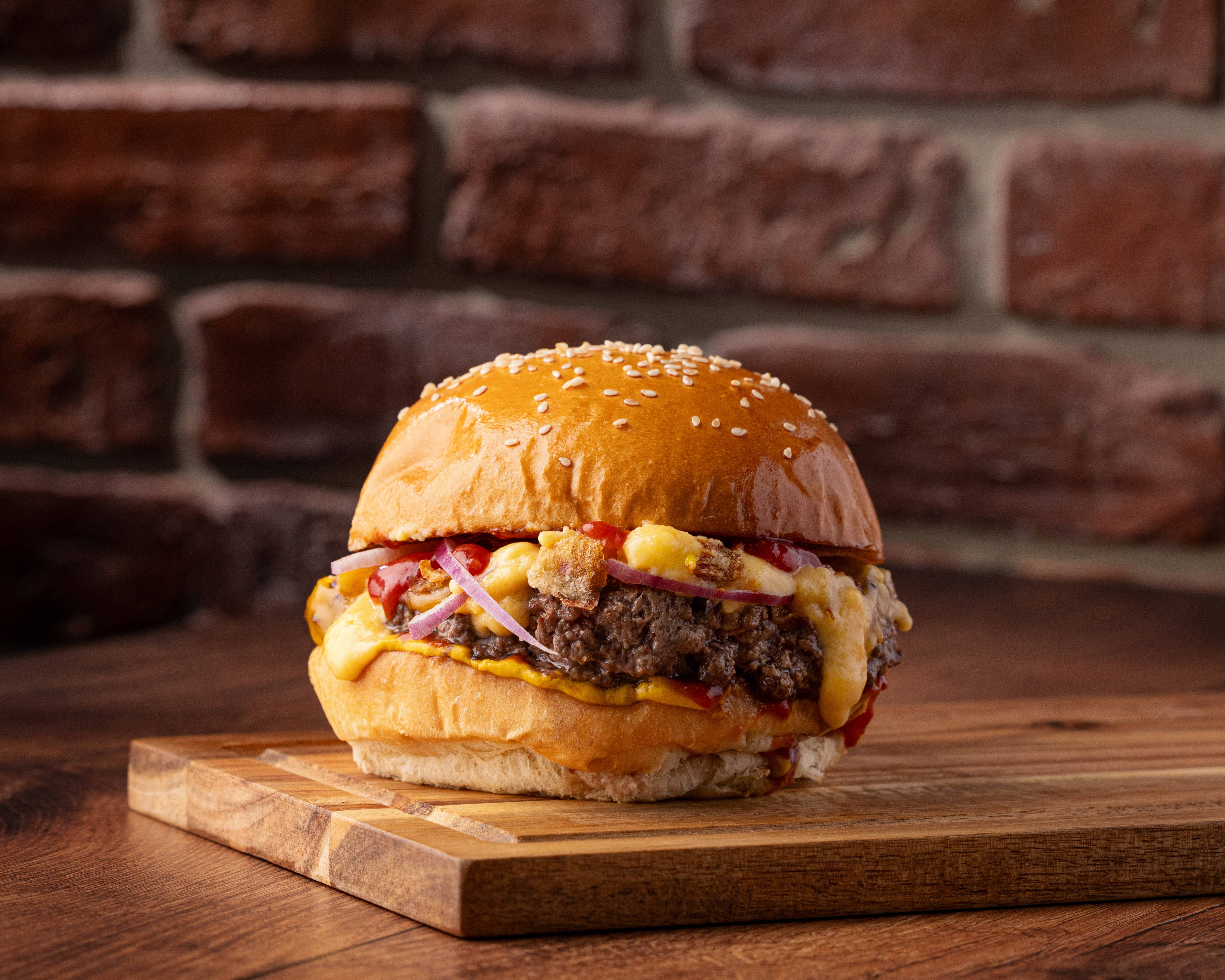 Le cheese burger