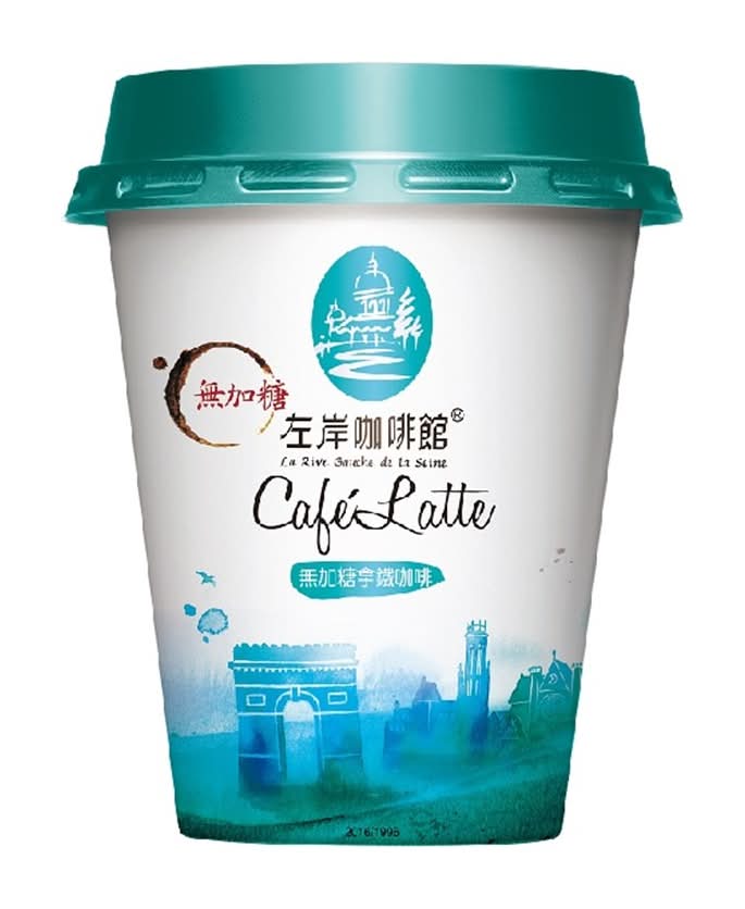 統一左岸咖啡館 拿鐵咖啡 - 無加糖 (240 mL)