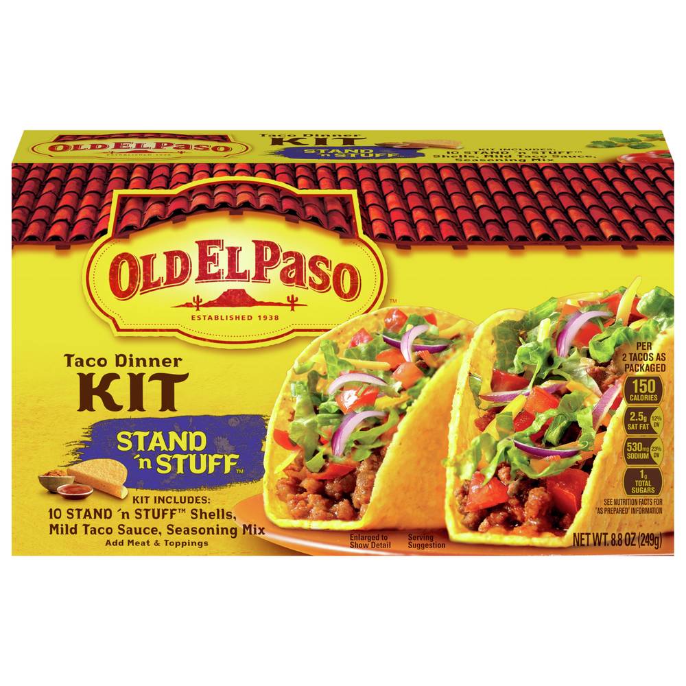 Old El Paso Stand 'N Stuff Taco Dinner Kit