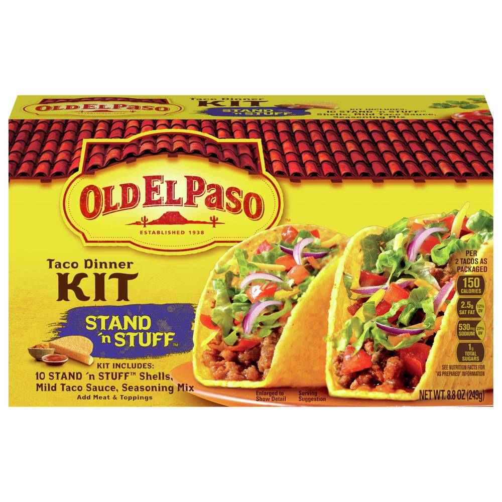 Old El Paso Stand 'N Stuff Taco Dinner Kit (8.8 oz)