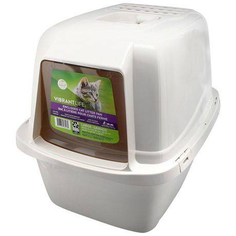 Vibrant Life Enclosed Cat Litter Pan