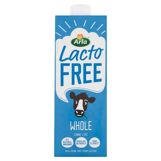 Arla Lactofree Long Life Whole Milk Drink (1L)