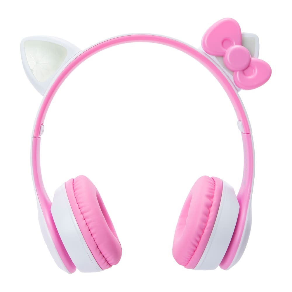 Bluetooth®  Hello Kitty® Wireless Light Up Headphones White