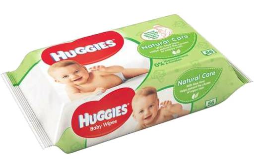 Huggies Natural Care Baby Wipes (56 pack)