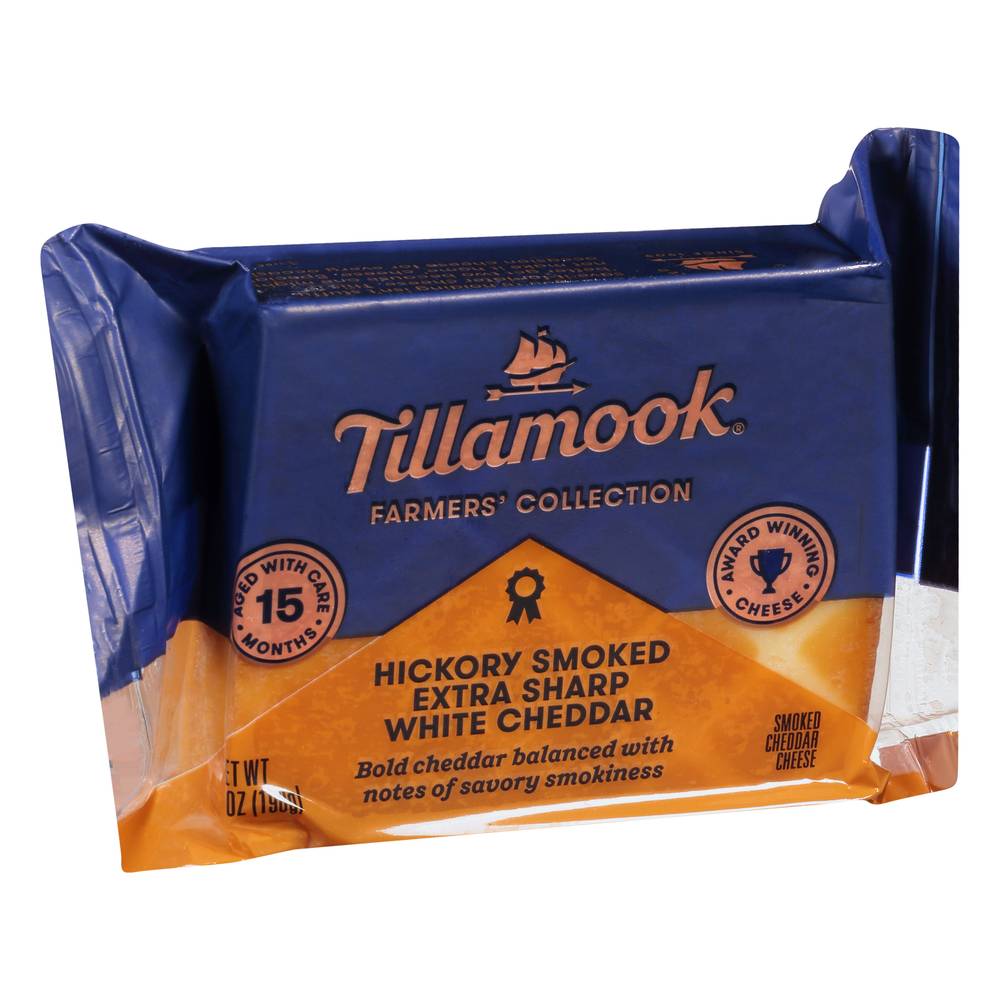 Tillamook Hickory Smoked Extra Sharp White Cheddar Cheese (7 oz)