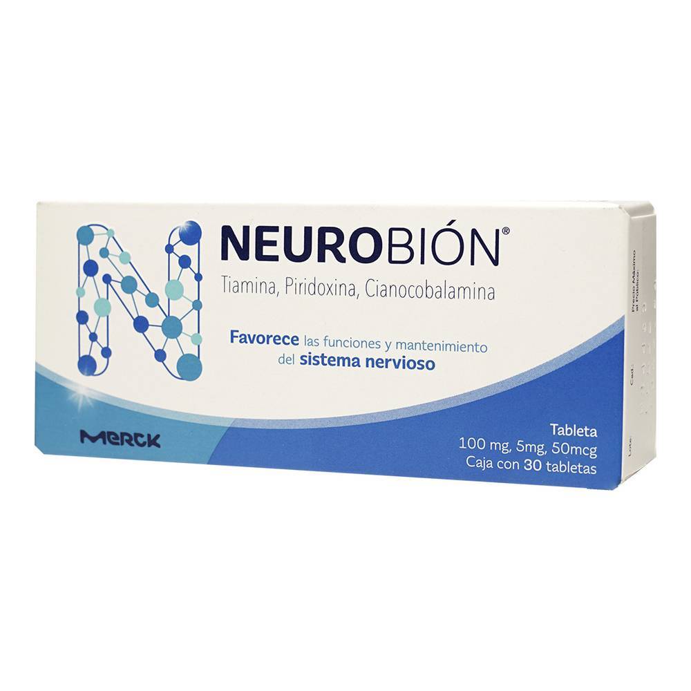 Neurobión vitaminas del complejo b (30 piezas)