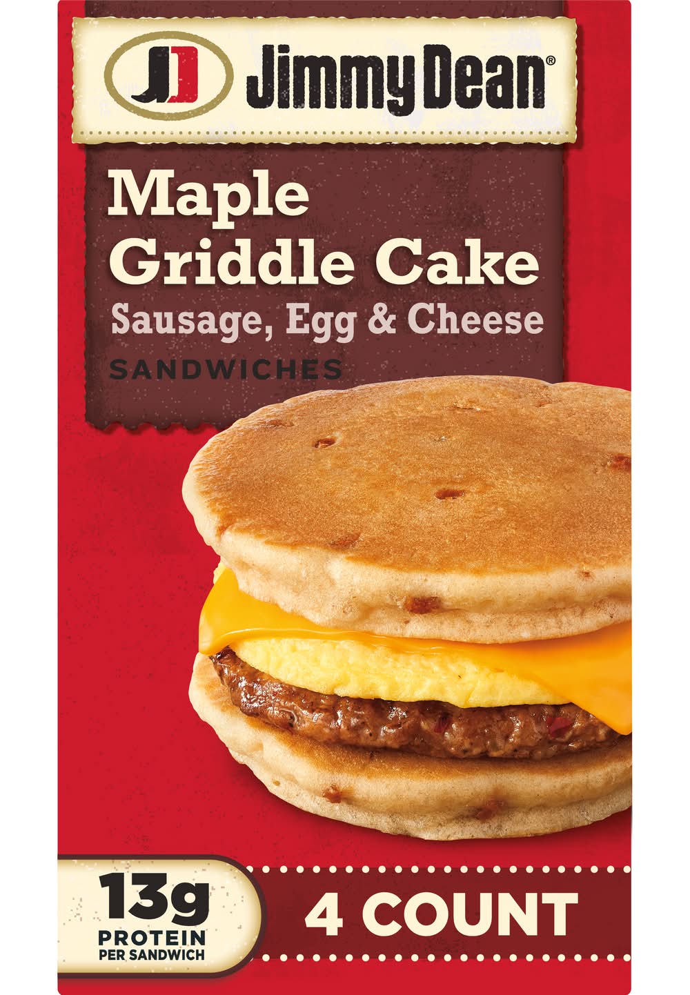 Jimmy Dean Sandwiches, Egg-Cheese (1.18 lbs)