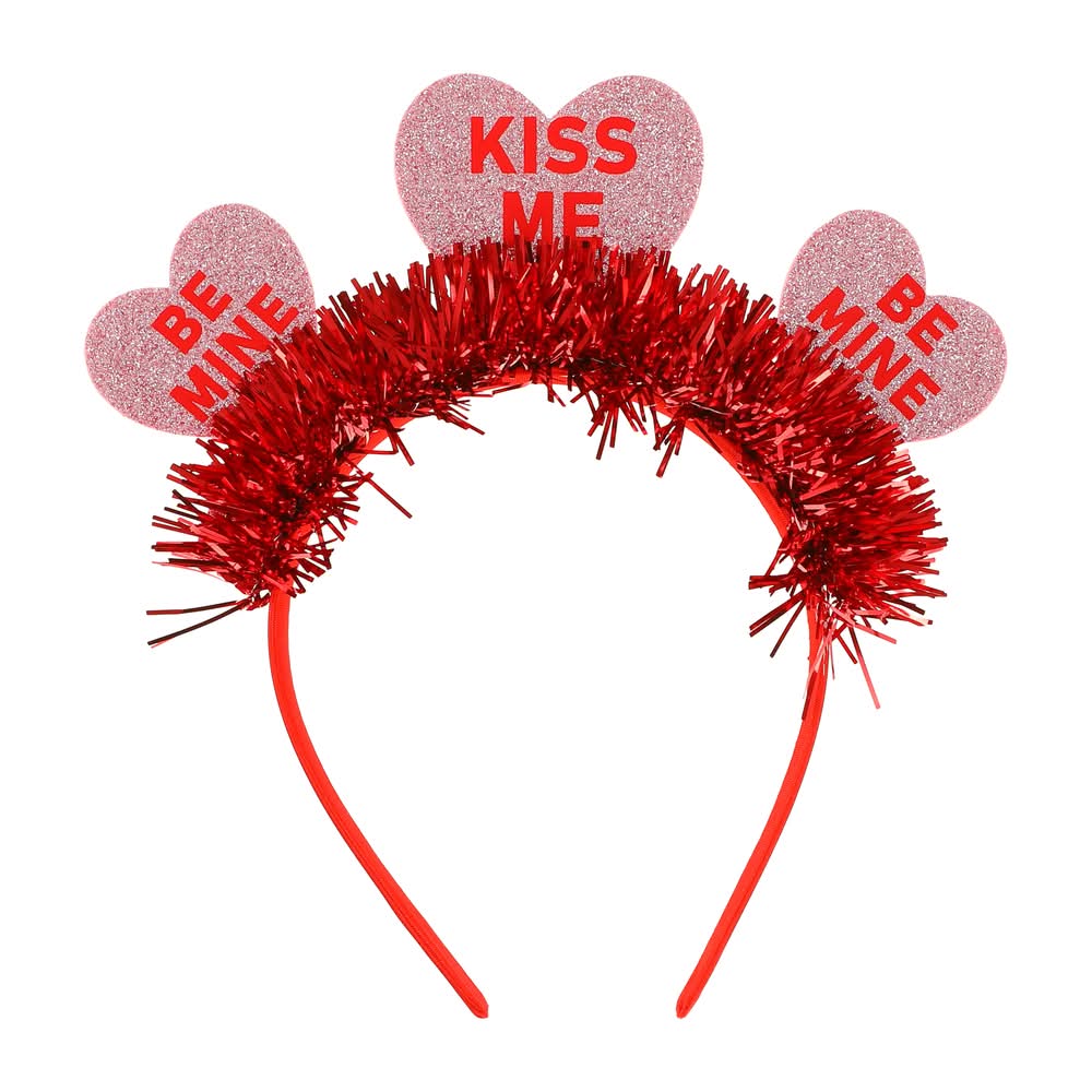Valentine's Headband Kiss Me