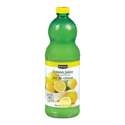Selection Lemon Juice (946 ml)