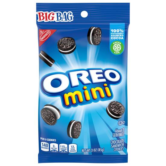 Oreo Big Bag Mini Chocolate Sandwich Cookies