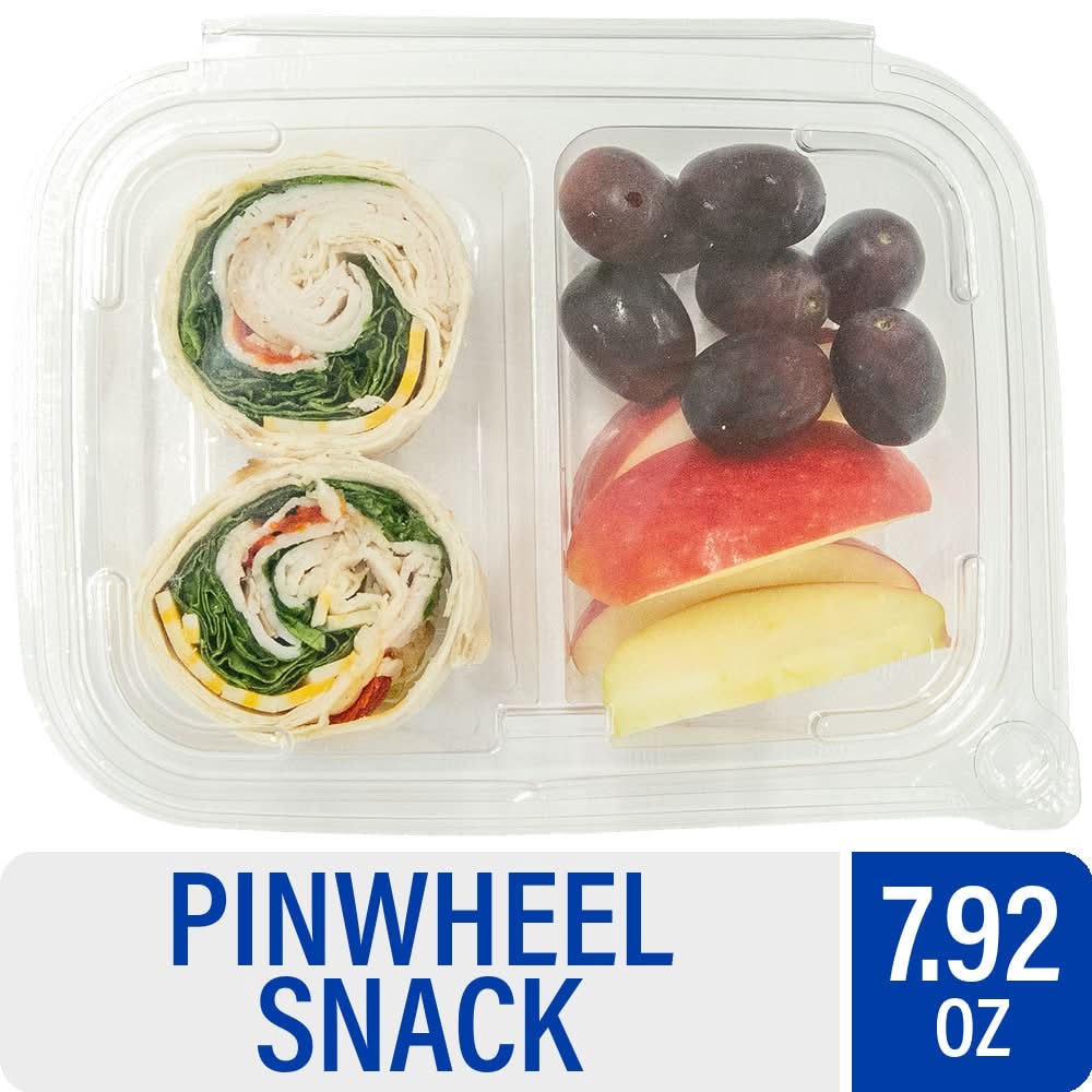 Deli Kitchen Pinwheel Snack & Fruit Tray (7.92 oz)