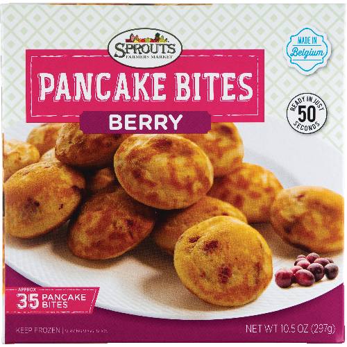 Sprouts Berry Pancake Bites