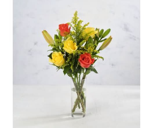 Co-op Rose and Lily Bouquet