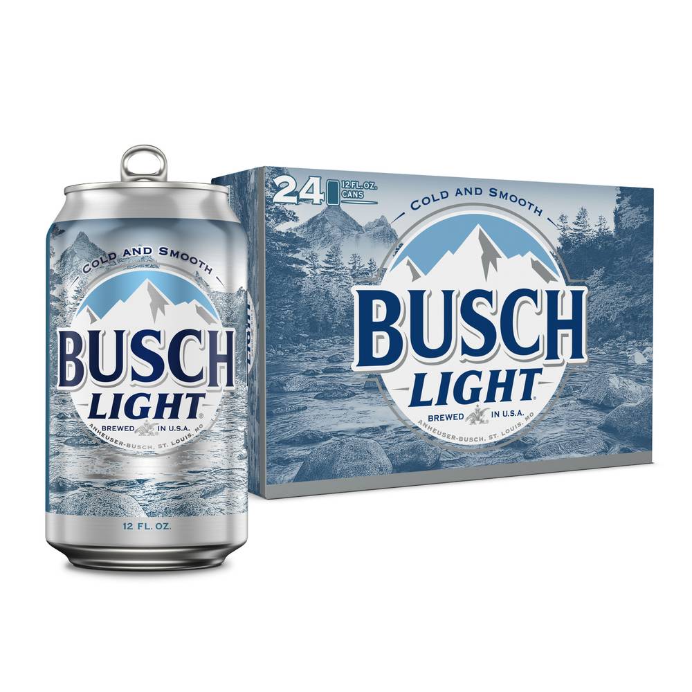 Busch Domestic Light Beer (24 x 12 fl oz)